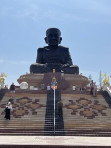 Luang Pu Thuat at Wat Huay Mongkol Temple