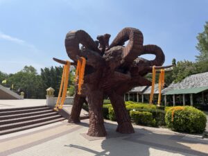Erawan at Wat Huay Mongkol Temple